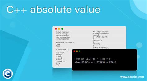 cmath absolute value|C++ cmath .